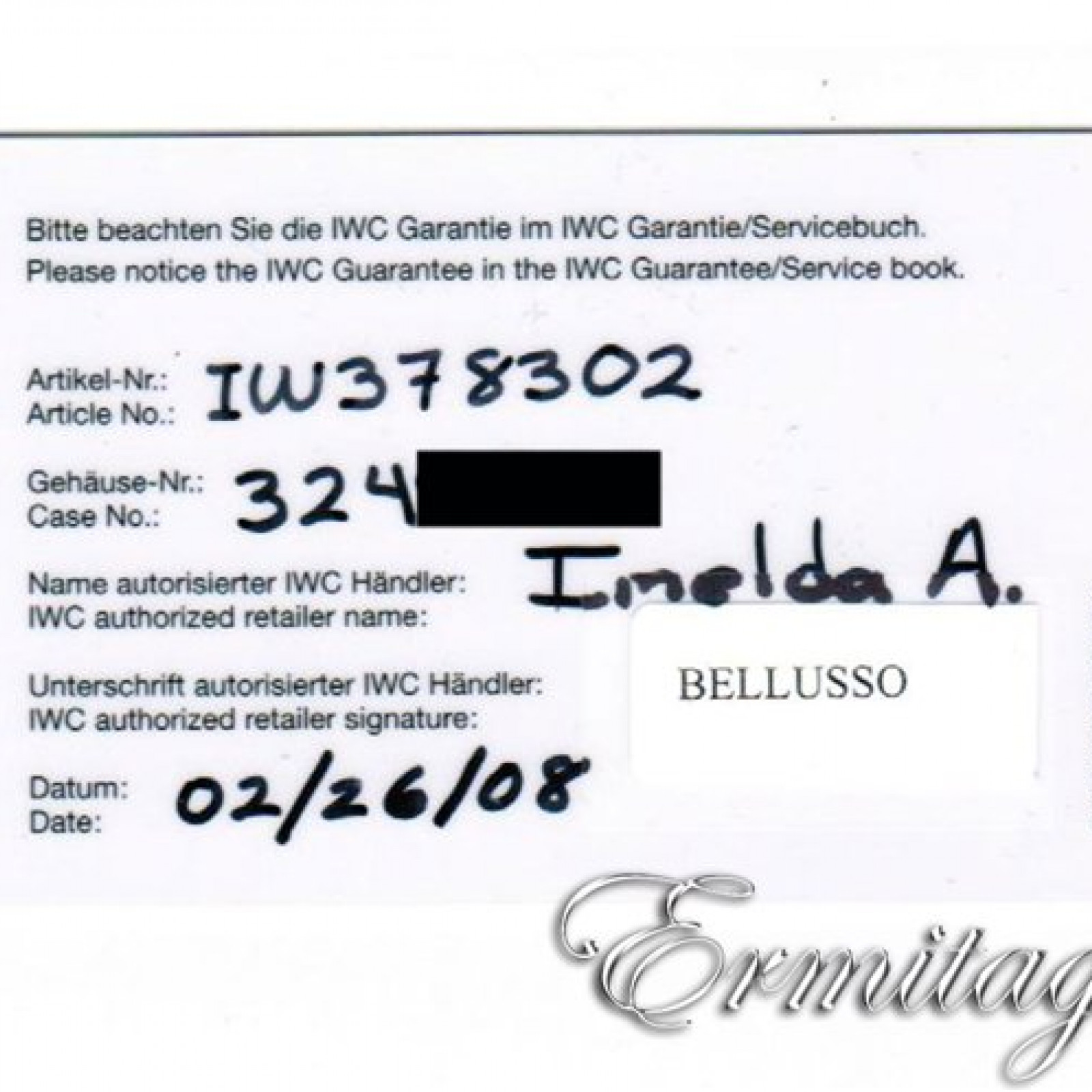 IWC Portofino Chronograph IW378302 Steel